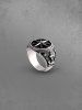 Vintage Anchor Rudder Shaped Ring -  