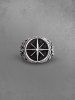 Vintage Anchor Rudder Shaped Ring -  