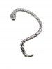 Boucle D'Oreille Enveloppée en Forme de Serpent - Argent 