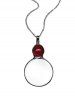 Fashion Personalized Magnifier Pendant Necklace -  