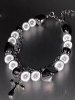 Cross Reflective Pearls Bracelet -  