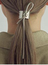 Fashion Tied Minimalist Hair Clip -  