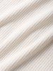 Pocket Design Corduroy Shacket Solid Color Jacket -  