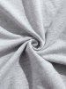 Men's NEW YORK Letter Crew Neck Casual Pullover Sweatshirt -  