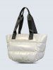 Sac Fourre-tout Matelassé Quotidien Design pour Femme - Blanc Froid 