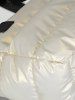 Sac Fourre-tout Matelassé Quotidien Design pour Femme - Blanc Froid 