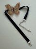 Fashion Vintage Butterfly Choker Necklace -  