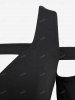 Gothic Flower Rose Lace Bell Sleeves Cold Shoulder Stripe Panel Ruched A Line Dress -  