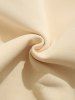 Men's Daily Casual Letter Print Drawstring Kangaroo Pocket Thermal Fleece Lined Pullover Hoodie -  