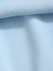 Men's Daily Casual Letter BOSTON Graphic Print Drawstring Front Kangaroo Pocket Thermal Fleece Lined Pullover Hoodie -  