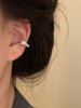 Fashion Belt Heart Hoop Earrings -  