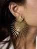 Vintage Fashion Exaggerated Heart Shape Drop Earrings -  
