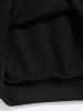 Men's Casual Letter CALIFORNIA Graphic Printed Quarter Zip Thermal Fleece Lined Front Pocket Mock Neck Pullover Sweatshirt -  