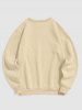 Men's Los Angeles Eagles Printed Fleece-lined Crew Neck Pullover Sweatshirt -  