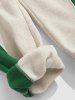 Men's Colorblock Slant Pocket Fleece-lined Drawstring Jogger Pants -  