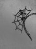Halloween Spider Web Rose Masquerade Party Hairband -  