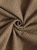 Men's Casual Daily Geo Jacquard Textured Kangaroo Pocket Drawstring Pullover Hoodie -  