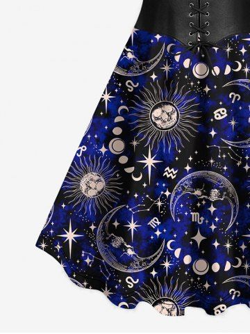 Halloween Galaxy Leggings - Plus 