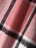 Men's Casual Colorblock Plaid Pattern Flannel Button Front Long Sleeves Shacket -  
