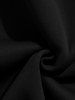 Men's PARIS Bear Graphic Pattern Fleece-lined Crew Neck Pullover Sweatshirt -  