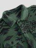 Ethnic Aztec Geo Printed Polar Fleece Fluffy Shacket -  