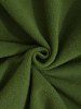 Men's BROOKLYN Letter Embroidered Fuzzy Polar Fleece Quarter Zip Stand Collar Pullover Sweatshirt -  