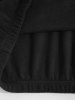 Men's Fleece Insert BROOKLYN NEW YORK Letter Embroidered Striped Ribbed V Neck Pullover Sweatshirt -  
