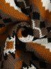 Men's Ethnic Aztec Printed Knitted Pullover Sweater -  