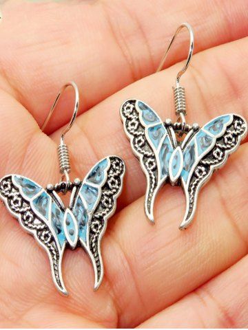 Fashion Vintage Butterfly Shape Drop Earrings