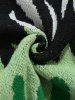 Y2K Aesthetic Flame Graphic Casual Sweater -  