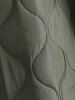 Men's Daily Solid Color Snap Button Flap Cargo Pockets Quilted Padded Jacket -  