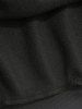 Streetwear California Letter Print Fleece-lined Sweatshirt -  