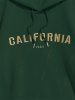 Embroidery CALIFORNIA Fleece Lining Essentials Hoodie -  