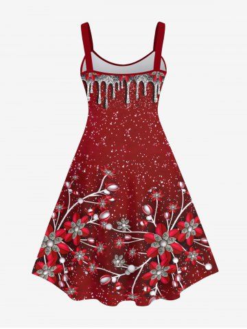 Rosegal plus clearance size christmas dresses