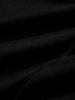 Men's Sun Eyes Star Pattern Fleece-lined Pullover Sweatshirt -  
