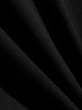 Men's Streetwear Solid Color Multi-pockets Straps Design Zip Fly Techwear Cargo Vest -  
