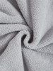 Men's Two Tone Colorblock NEW YORK Embroidered Quarter Zip Pullover Sweatshirt -  