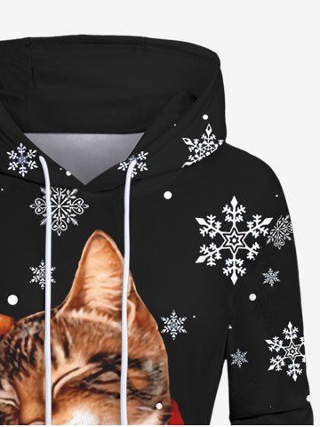 Plus size cat discount hoodie