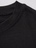 Cute Santa Claus Christmas Element Print Short Sleeve T-shirt -  