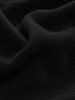 Gothic Fluffy Fur Trim Full Zipper Lace Up Drawstring Asymmetric Hooded Long Sleeve Coat -  