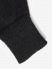 Plus Size Cut Out Solid Color V Neck Drop Shoulder Sweater -  