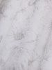 Robe Mi-Longue Décontractée Ceinturée avec Rivet avec Poche de Grande Taille à Col Châle - Blanc L | US 12