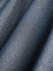 Robe de Soirée Brillante Fleurie Croisée à Paillettes de Grande Taille à Volants - Bleu 2X | US 18-20