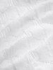 Robe Haute Basse Evidée Cœur sans Manches de Grande Taille à Ourlet en Dentelle avec Boutons 2 Perles Fantaisies - Blanc 4X | US 26-28