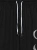 Gothic Cat Moon Print Pockets Drawstring Jogger Pants For Men -  