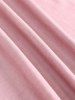 Plus Size Lace Up Pockets Culotte Pants -  