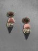 Geometry Shaped Retro Drop Earrings -  
