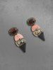 Geometry Shaped Retro Drop Earrings -  