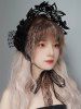 Hollow Out Flower Party Hairband -  