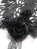 Hollow Out Flower Party Hairband -  